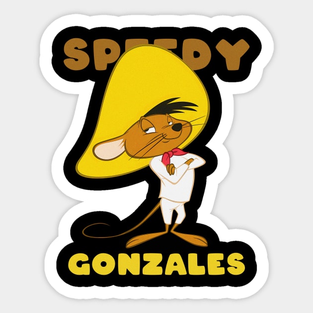 Speedy Gonzales Sticker by lazymost